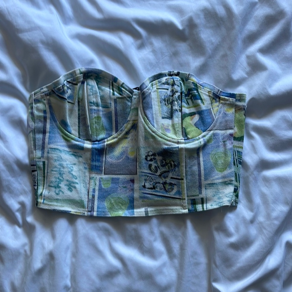 Corset top from nakd fashion never used NEW NEW